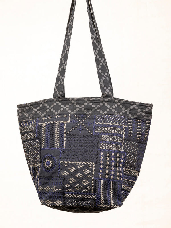 Black cotton bag