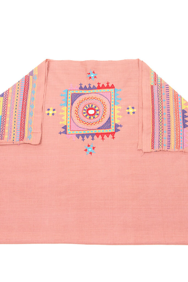 Cotton pink blouse cut pc