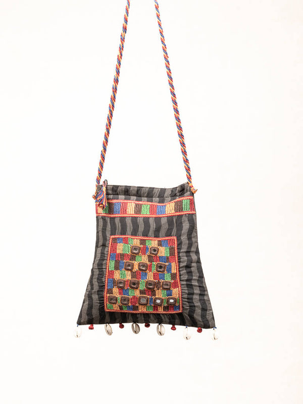 Black cotton bag