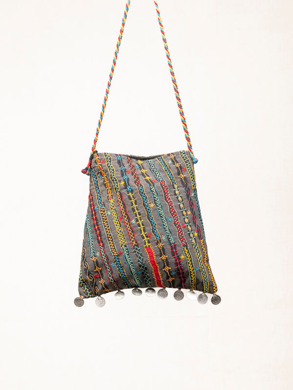 Black cotton bag